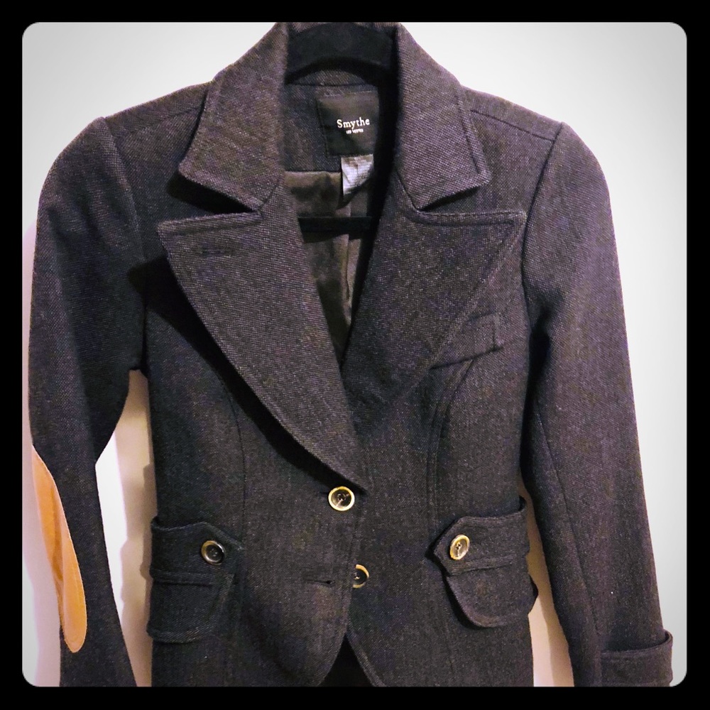 Smythe Charcoal Riding Jacket, size 4
